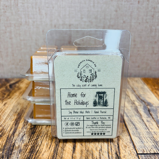 Home for the Holidays | Hand Poured Scented Soy Candle