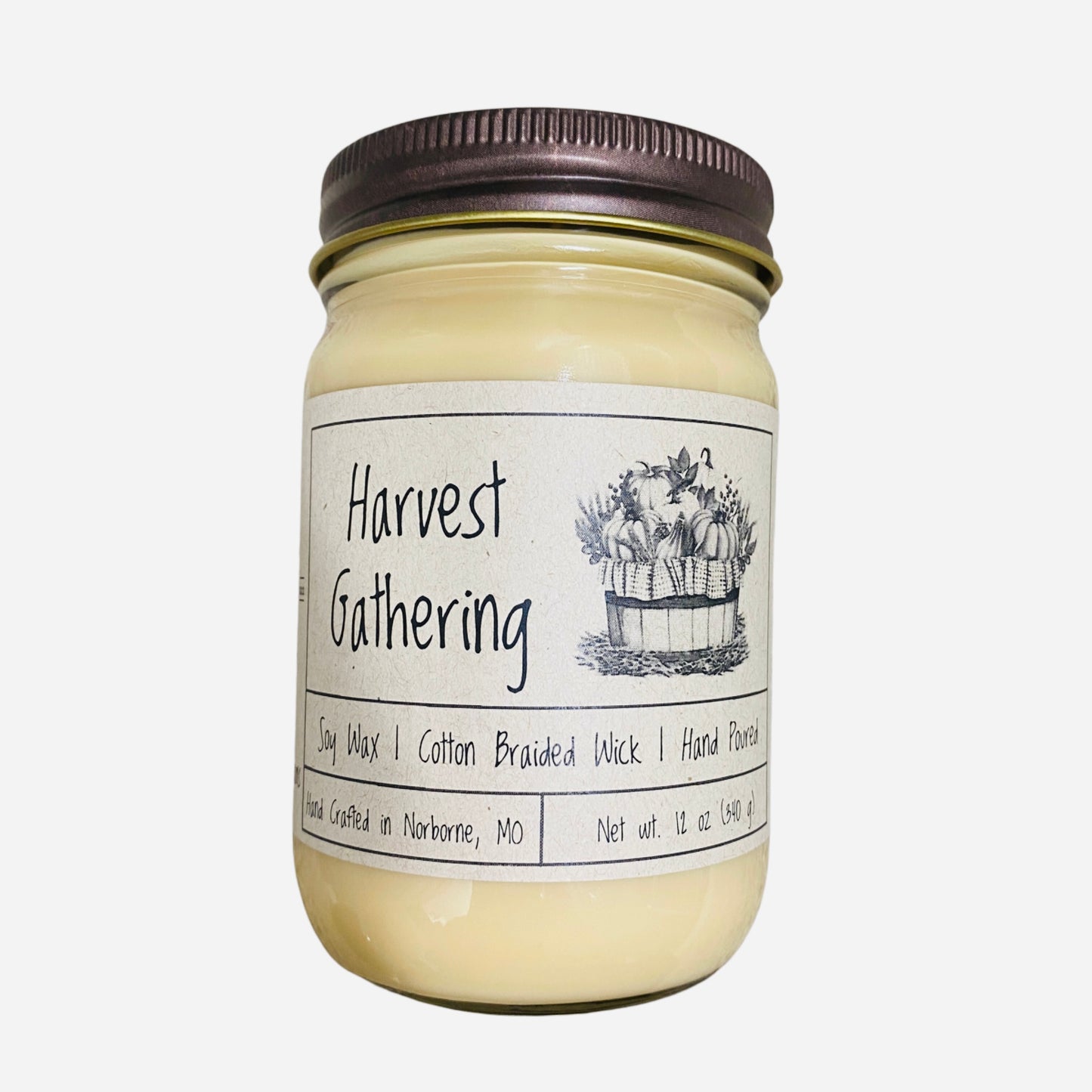 Harvest Gathering | Hand Poured Scented Soy Candle