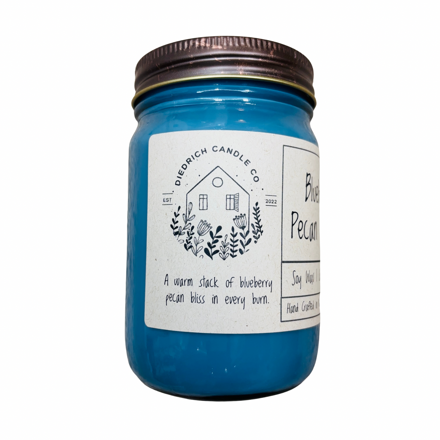 Blueberry Pecan Griddle | Hand Poured Scented Soy Candle