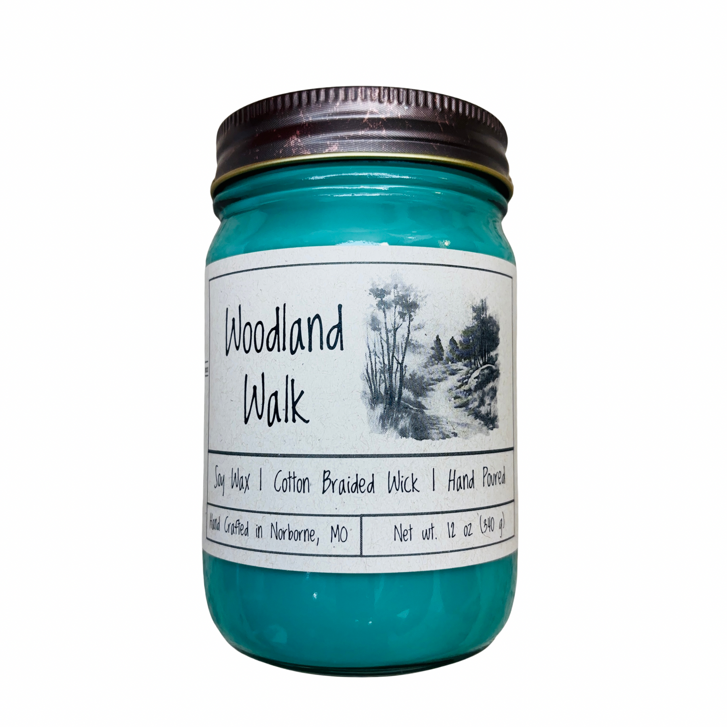 Woodland Walk | Hand Poured Scented Soy Candle