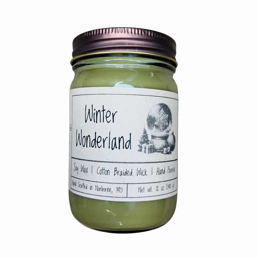Winter Wonderland | Hand Poured Scented Soy Candle