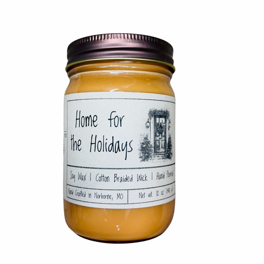 Home for the Holidays | Hand Poured Scented Soy Candle