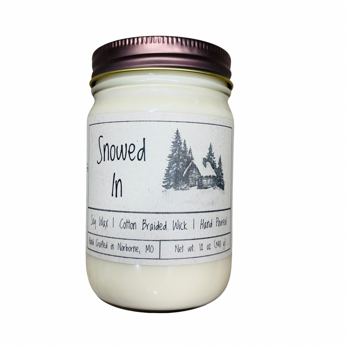 Snowed In | Hand Poured Scented Soy Candle