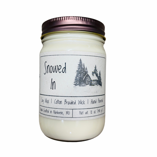 Snowed In | Hand Poured Scented Soy Candle