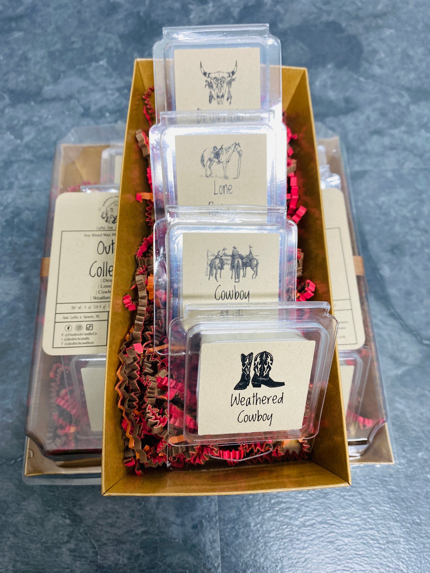 Outlaw Collection Melt Gift Box | Hand Poured Scented Soy Wax Melt