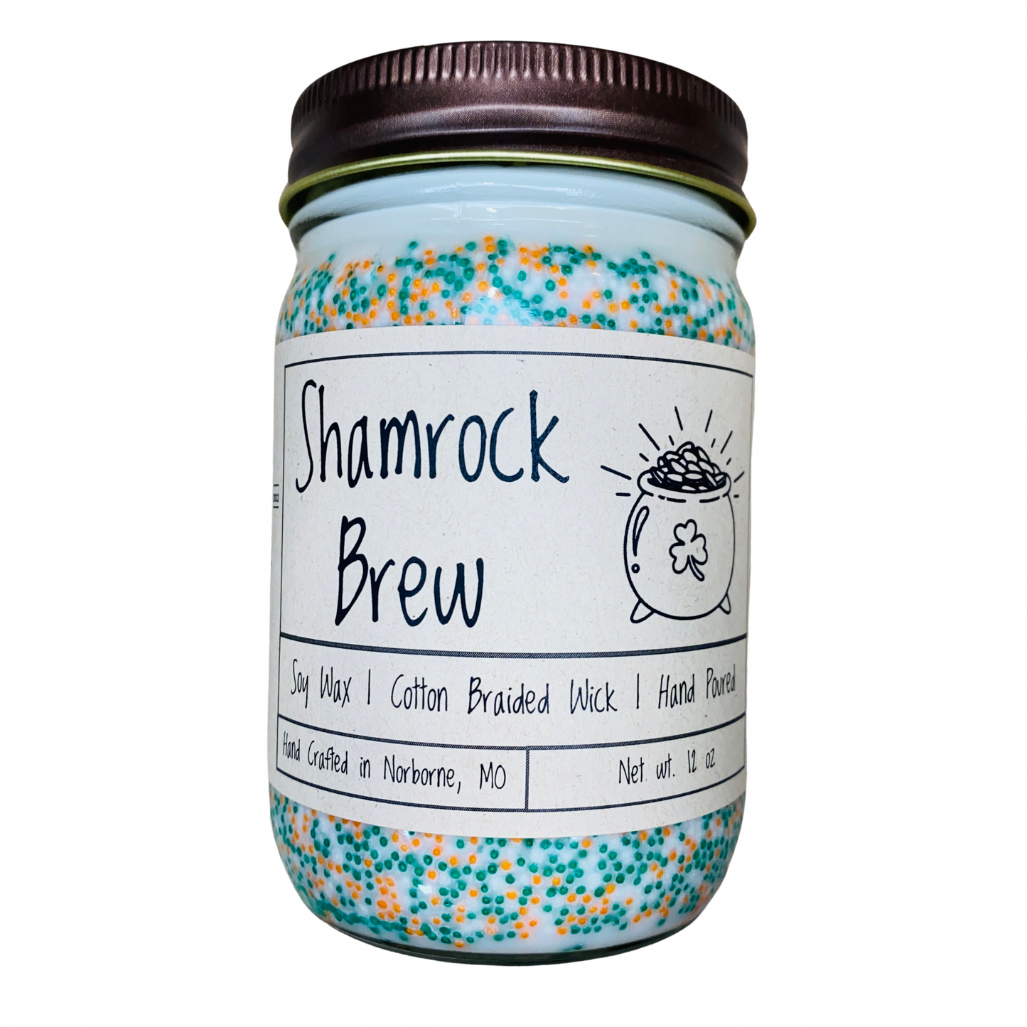 Shamrock Brew | Hand Poured Scented Soy Candle