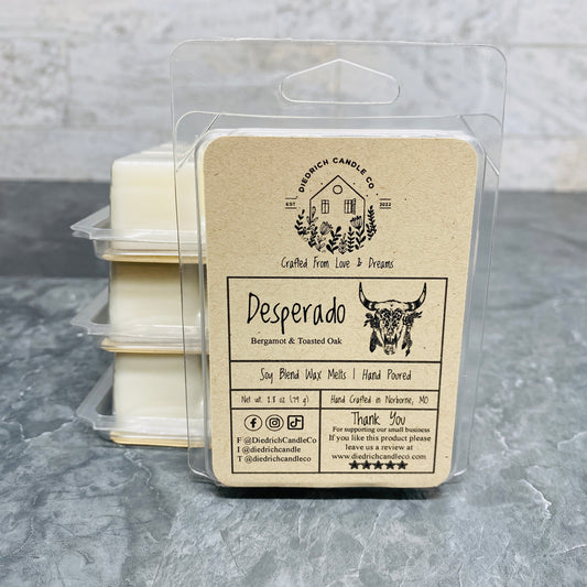 Desperado | Hand Poured Scented Soy Wax Melt