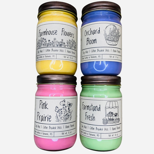 Spring Bundle | Hand Poured Scented Soy Candle Collection