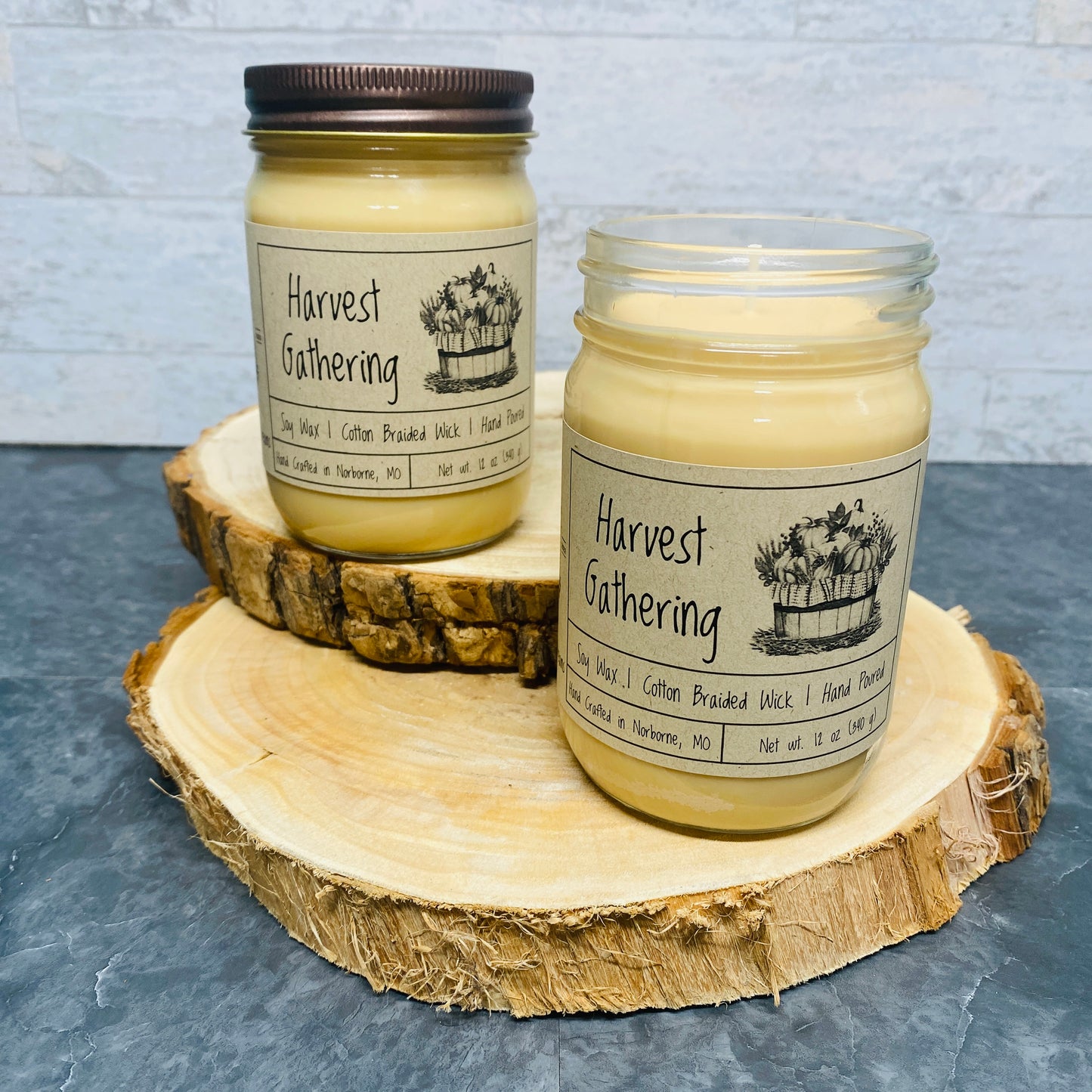 Harvest Gathering | Hand Poured Scented Soy Candle