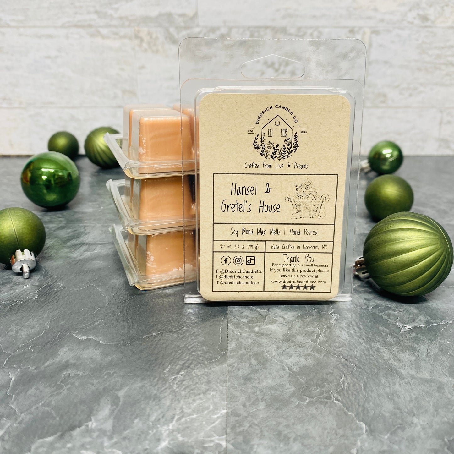 Hansel & Gretel's House | Hand Poured Scented Soy Wax Melt