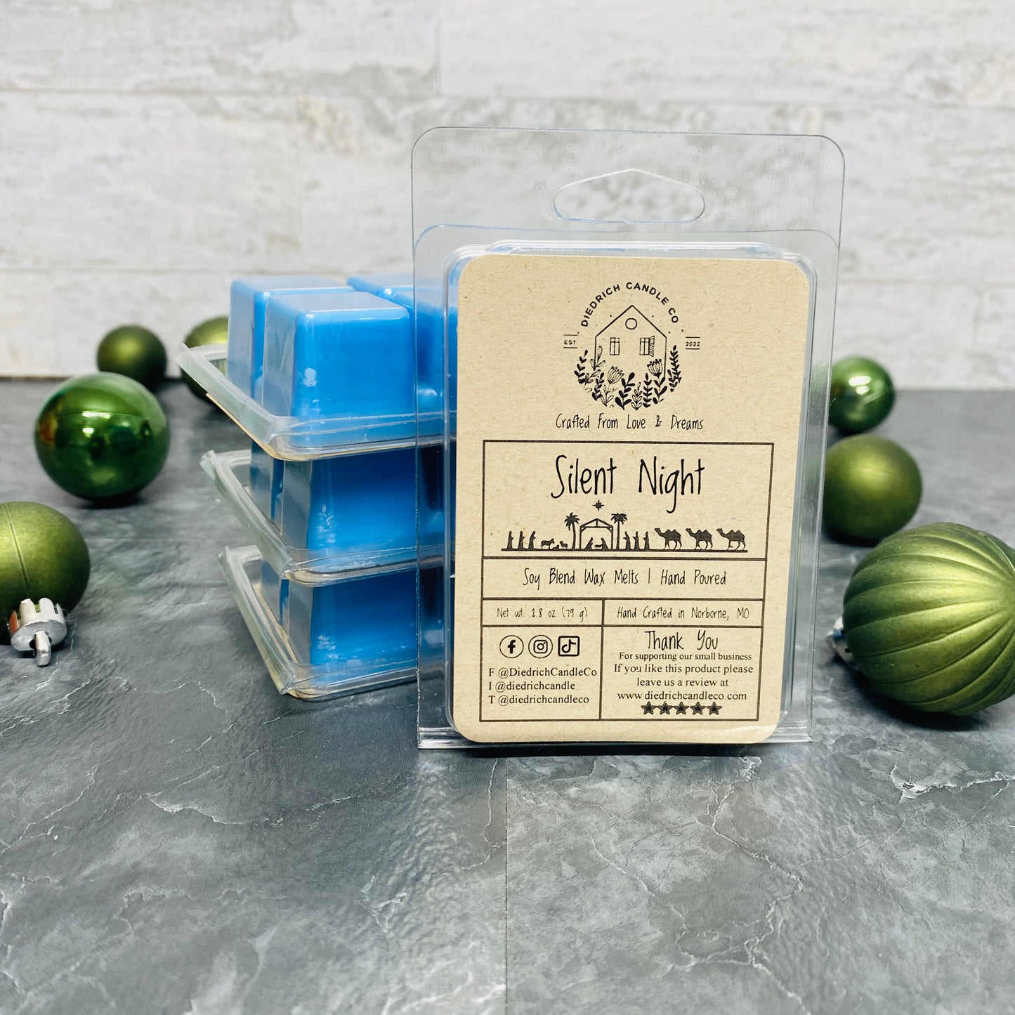 Silent Night | Hand Poured Scented Soy Wax Melt