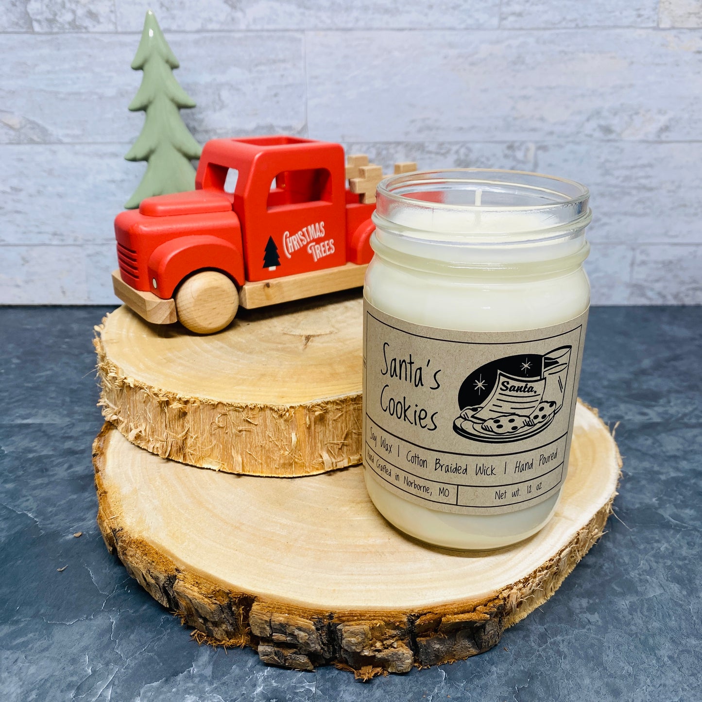 Santa's Cookies | Hand Poured Scented Soy Candle
