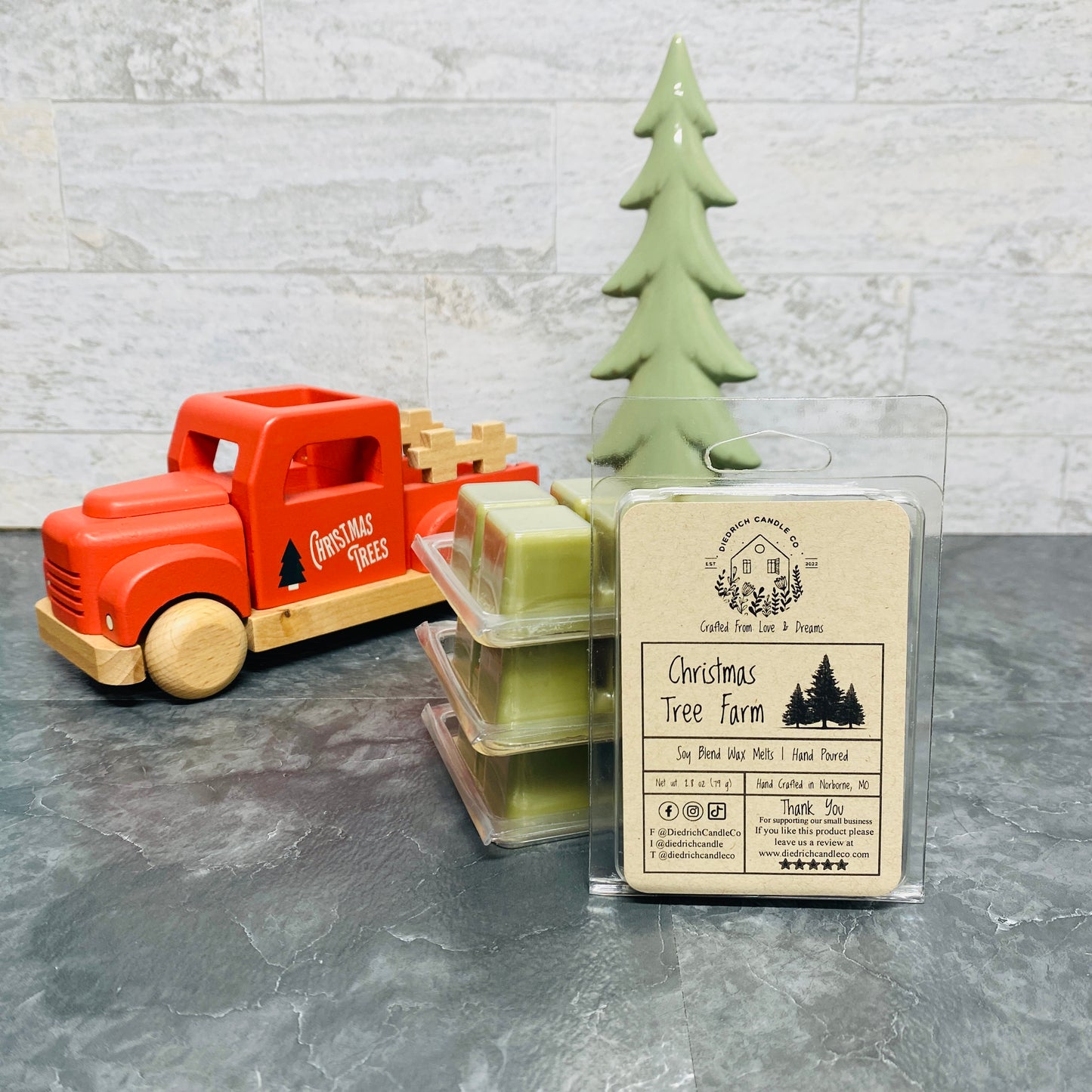 Christmas Tree Farm | Hand Poured Scented Soy Wax Melt