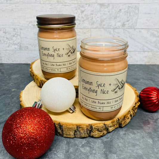 Cinnamon Spice & Everything Nice | Hand Poured Scented Soy Candle