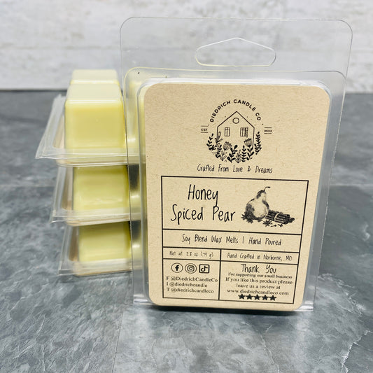 Honey Spiced Pear | Hand Poured Scented Soy Wax Melt