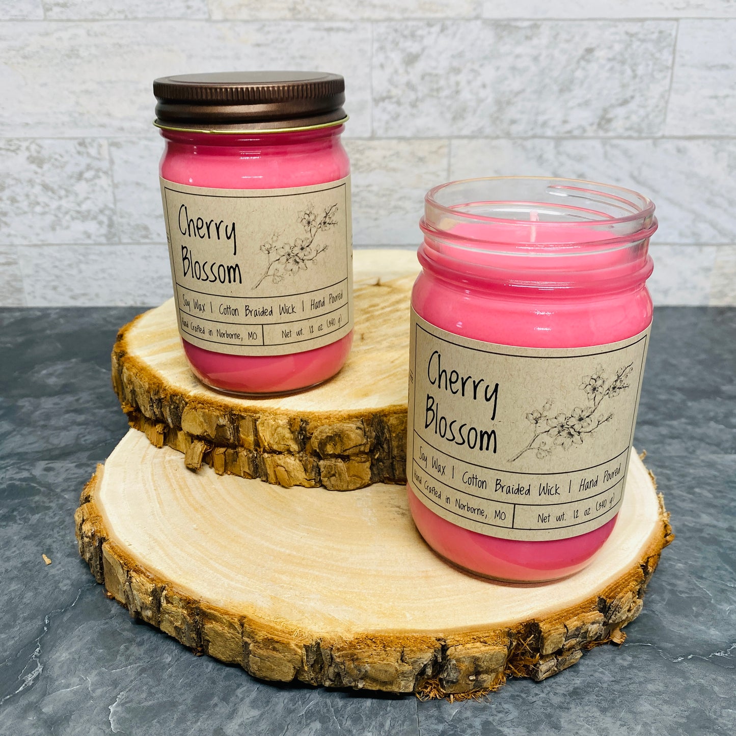 Cherry Blossom | Hand Poured Scented Soy Candle