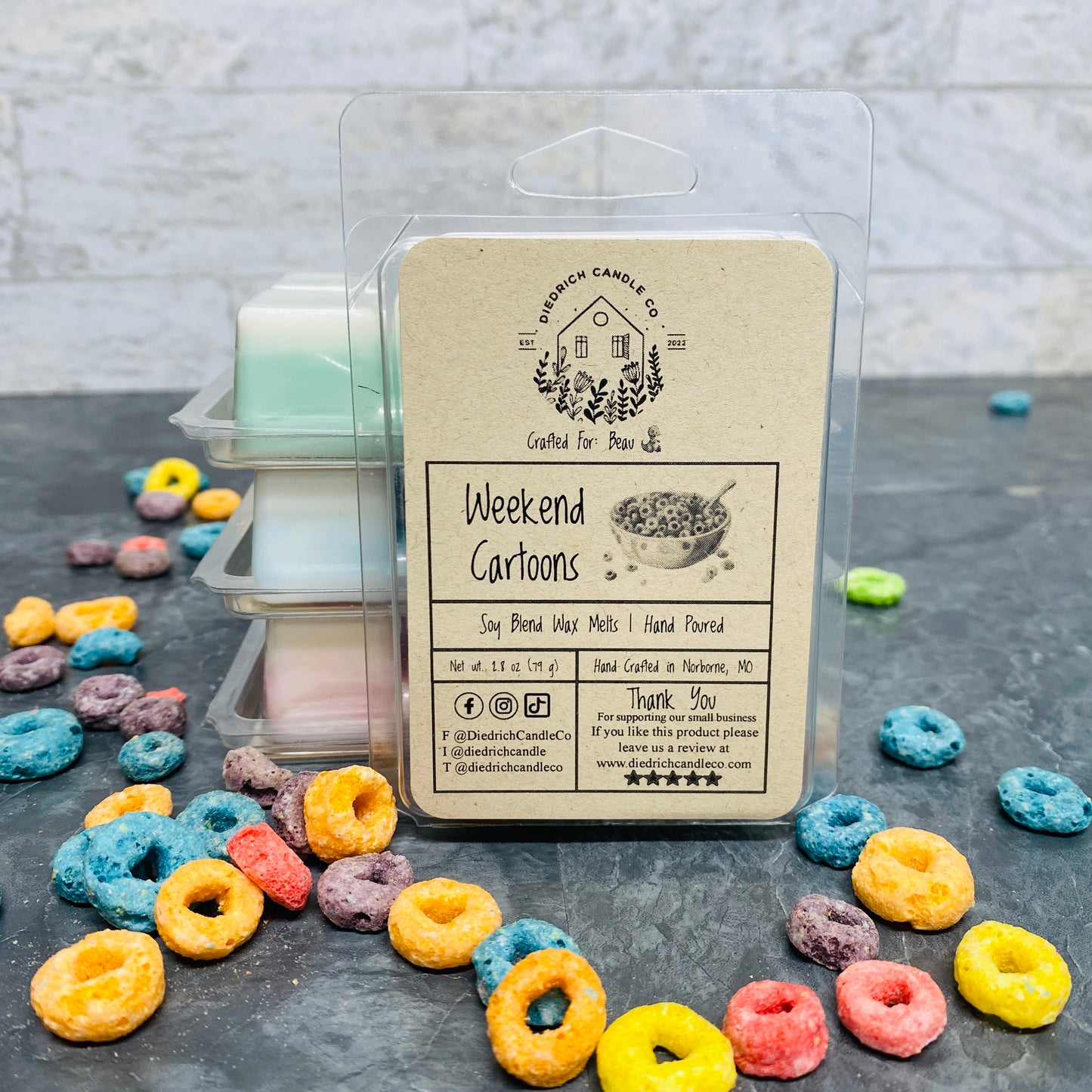 Weekend Cartoons | Hand Poured Scented Soy Wax Melt