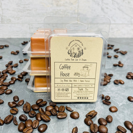 Coffee House | Hand Poured Scented Soy Wax Melt