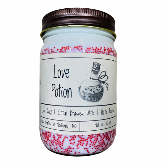 Love Potion | Hand Poured Scented Soy Candle