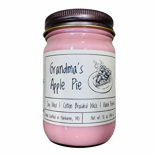Grandma's Apple Pie | Hand Poured Scented Soy Candle