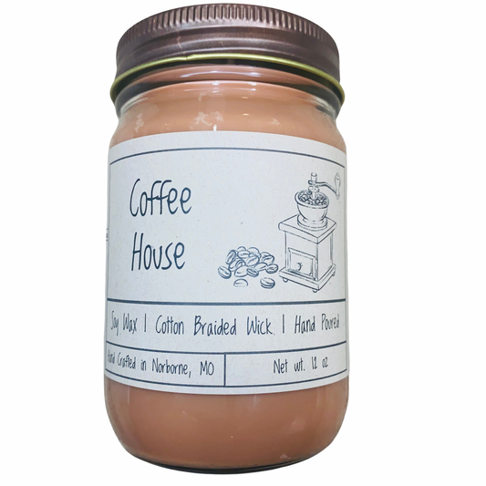 Coffee House | Hand Poured Scented Soy Candle