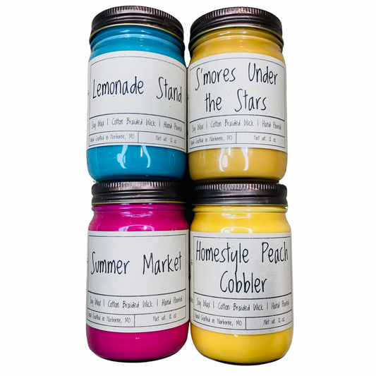 Summer Bundle | Hand Poured Scented Soy Candle Collection