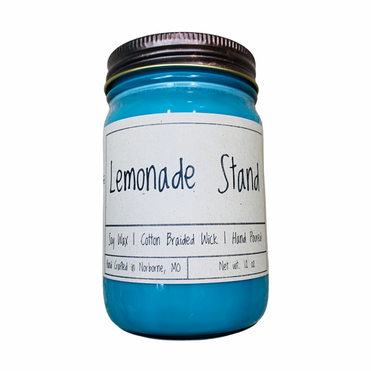Lemonade Stand | Hand Poured Scented Soy Candle