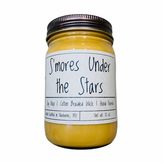 S'mores Under the Stars | Hand Poured Scented Soy Candle