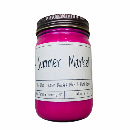 Summer Market | Hand Poured Scented Soy Candle
