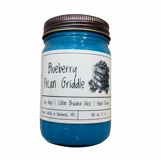 Blueberry Pecan Griddle | Hand Poured Scented Soy Candle