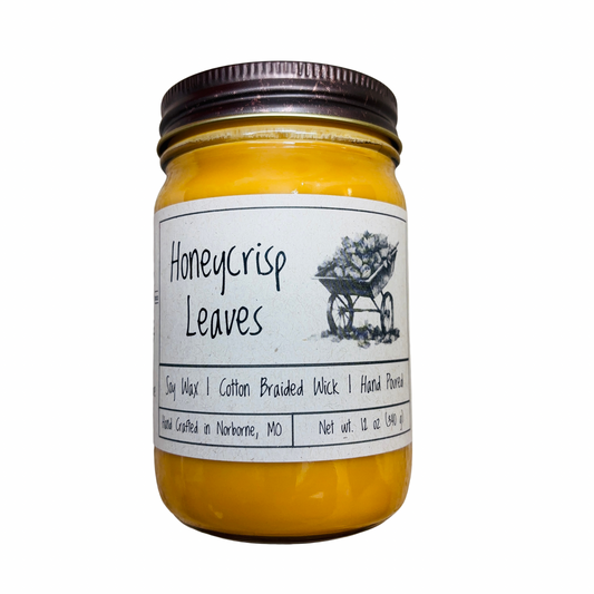 Honeycrisp Leaves | Hand Poured Scented Soy Candle