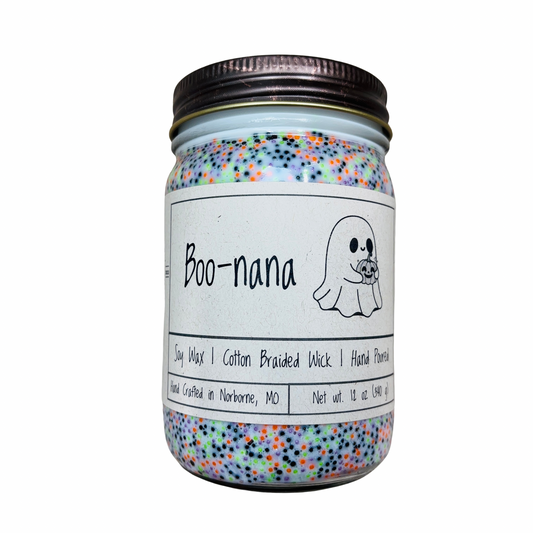 Boo-Nana | Hand Poured Scented Soy Candle