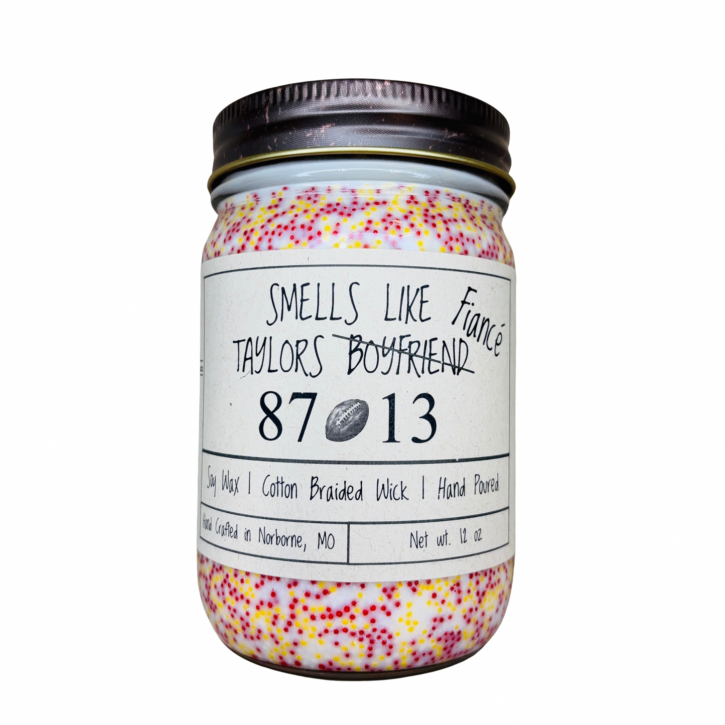 Smells Like Taylors Fiancé | Hand Poured Scented Soy Candle