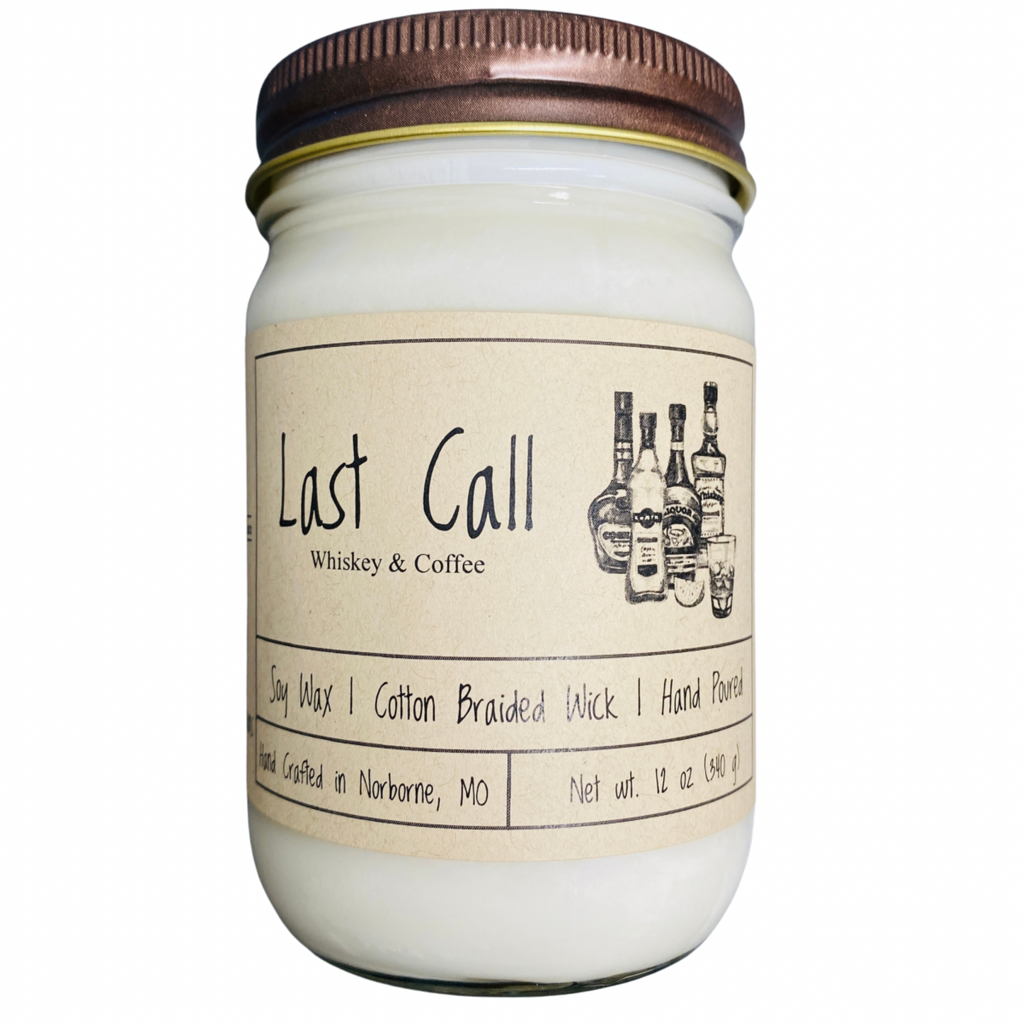 Last Call | Hand Poured Scented Soy Candle