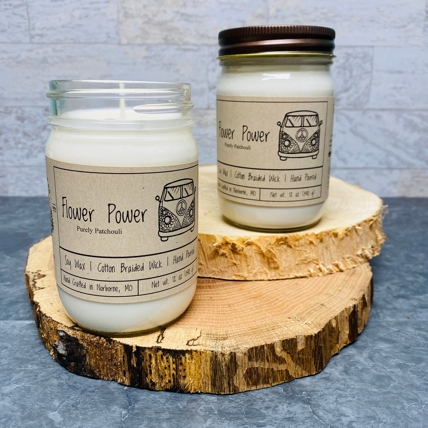 Flower Power | Hand Poured Scented Soy Candle