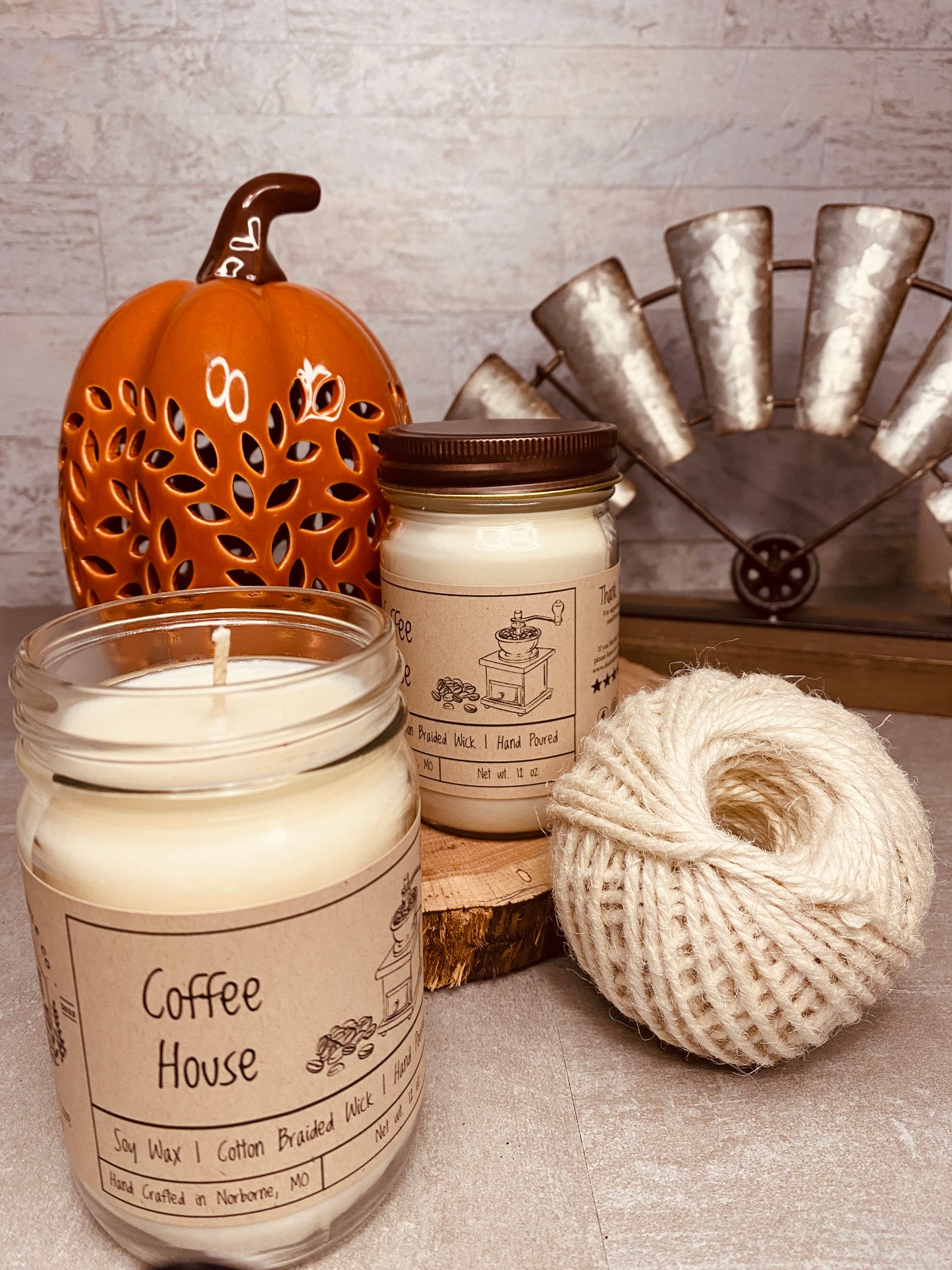 Coffee House | Hand Poured Scented Soy Candle